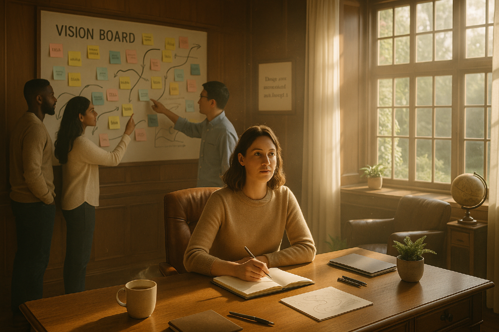 Create your own career landscape, Endless possibilities bloom, Follow your heart's path