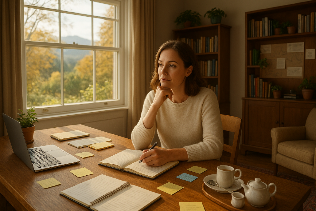 What to do when you feel stuck, Mind tangled, thoughts muddled, Breathe, find your way out