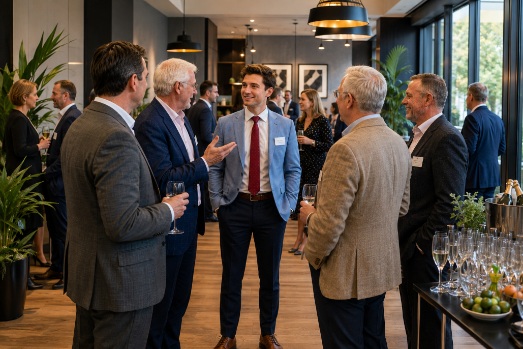 Build a professional network by connecting with industry experts and like-minded individuals